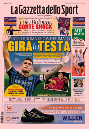 Cover of La Gazzetta dello Sport - Romana