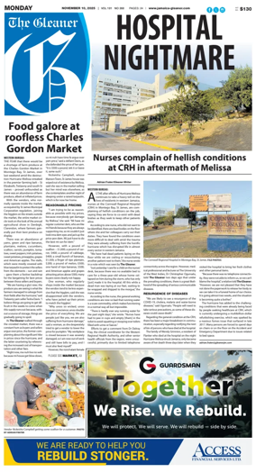 Cover of Jamaica Gleaner