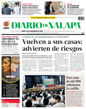 Cover of Diario de Xalapa