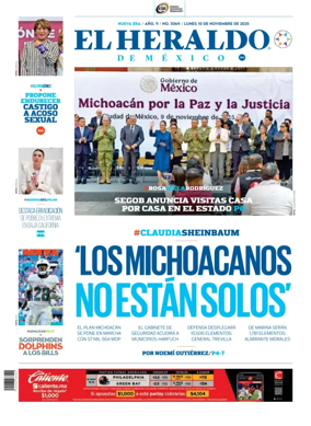Cover of El Heraldo de Mexico