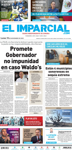 Cover of El Imparcial