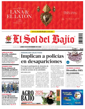 Cover of El Sol de Bajío