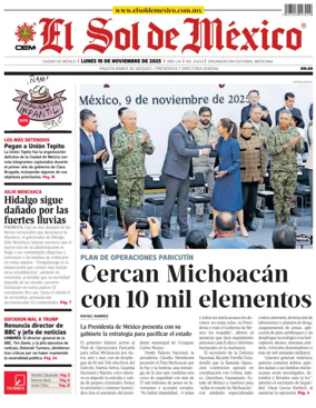 Cover of El Sol de Mexico
