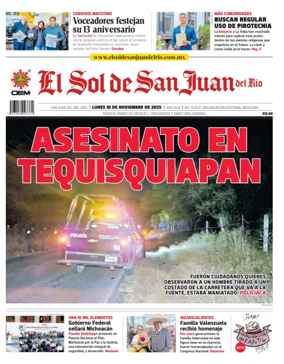 Cover of El Sol de San Juan del Río