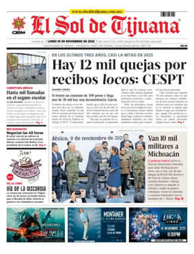 Cover of El Sol de Tijuana