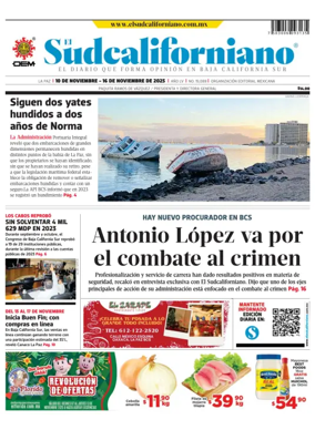 Cover of El Sudcaliforniano