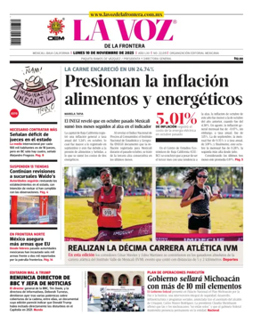 Cover of La Voz de la Frontera