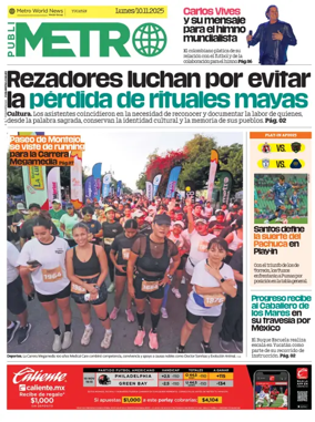 Cover of Publimetro Quintana Roo