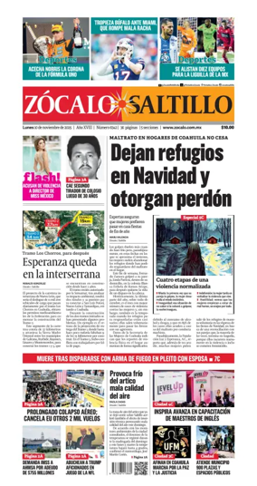 Cover of Zócalo Saltillo