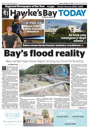 Cover of Hawke's Bay Today