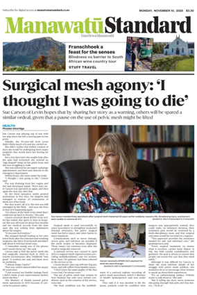 Cover of Manawatu Standard