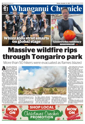 Cover of Wanganui Chronicle