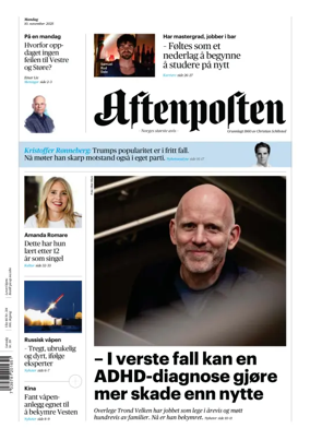 Cover of Aftenposten