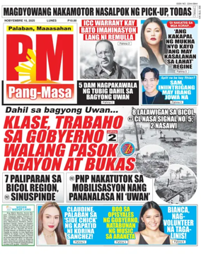 Cover of PM Pang-Masa