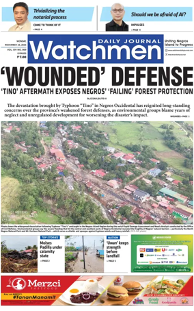 Cover of Watchmen Daily Journal