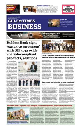 Cover of Gulf Times Business