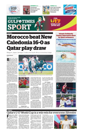 Cover of Gulf Times Sport