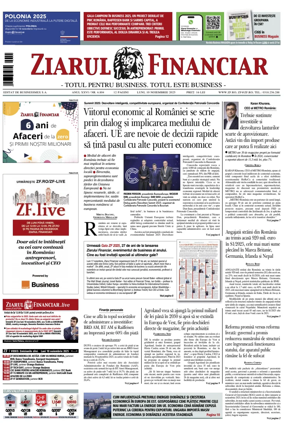 Cover of Ziarul Financiar
