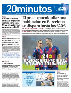 Cover of 20 Minutos Barcelona