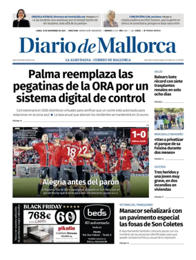 Cover of Diario de Mallorca