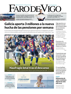 Cover of Faro de Vigo