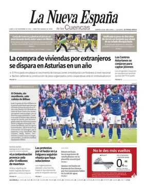 Cover of La Nueva España (Cuencas)