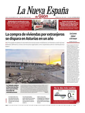 Cover of La Nueva España (Gijón)