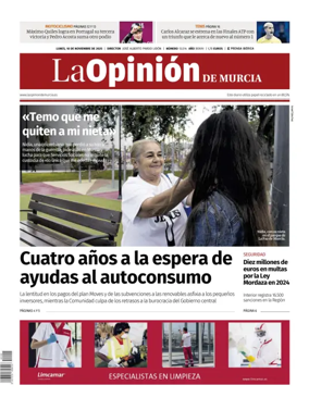 Cover of La Opinión de Murcia