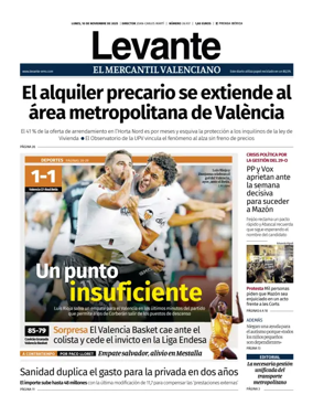Cover of Levante EMV (Morvedre)
