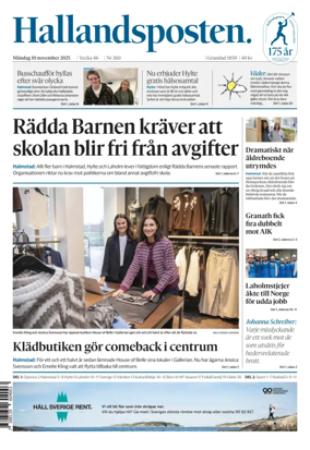 Cover of Hallandsposten