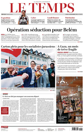 Cover of Le Temps