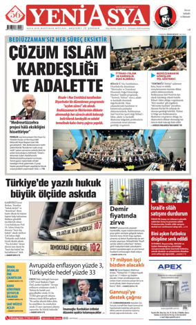 Cover of Yeni Asya