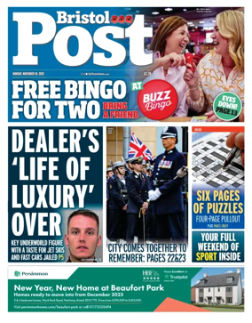 Cover of Bristol Post