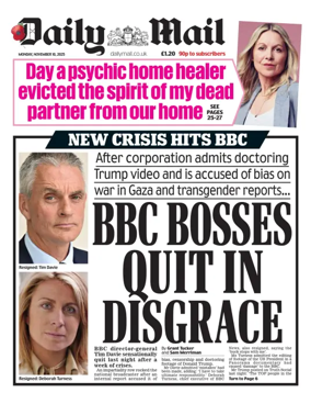 Cover of Daily Mail