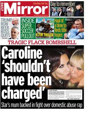 Cover of Daily Mirror (Northern Ireland)