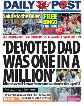 Cover of Daily Post (North Wales)