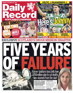 Cover of Daily Record