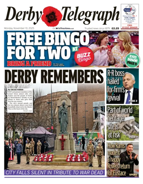 Cover of Derby Telegraph