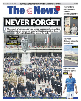 Cover of Portsmouth News