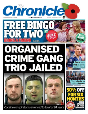 Cover of The Chronicle (South Tyneside and Durham)