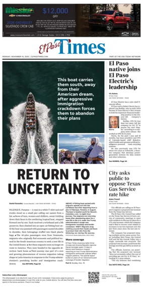 Cover of El Paso Times