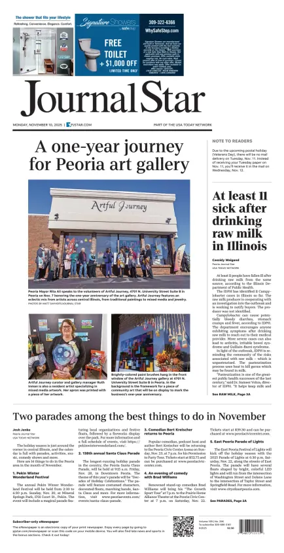 Cover of Journal Star (Peoria)