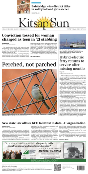 Cover of Kitsap Sun
