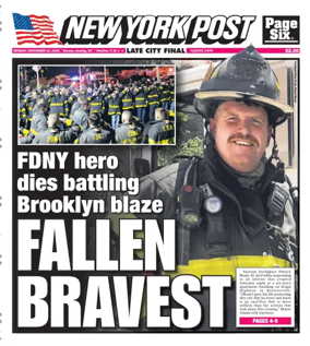 Cover of New York Post