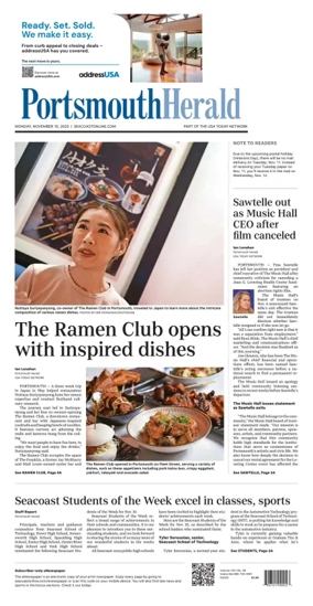 Cover of Portsmouth Herald