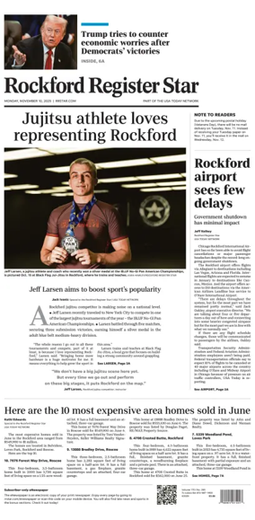 Cover of Rockford Register Star