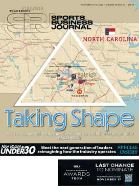 Cover of Sports Business Journal