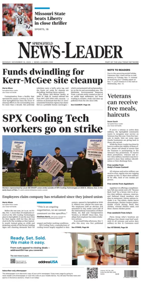 Cover of Springfield News-Leader