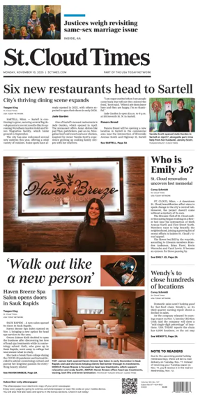 Cover of St. Cloud Times