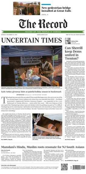 Cover of The Bergen Record